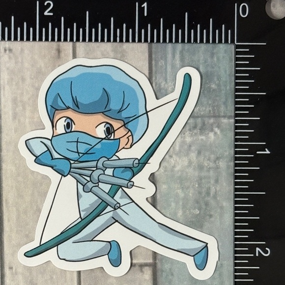 ๐10/$10๐ Healthcare Nurse Doctor Reusable Waterproof Vinyl Sticker Decal - Picture 1 of 1